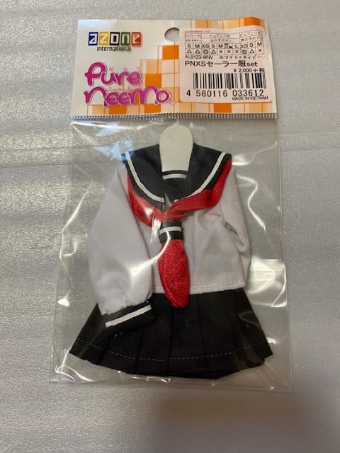 Amazon.co.jp: アゾン ALB123-WNV PNXSセーラー服セット